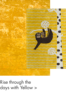 Yellow and gold handmade rugs-m